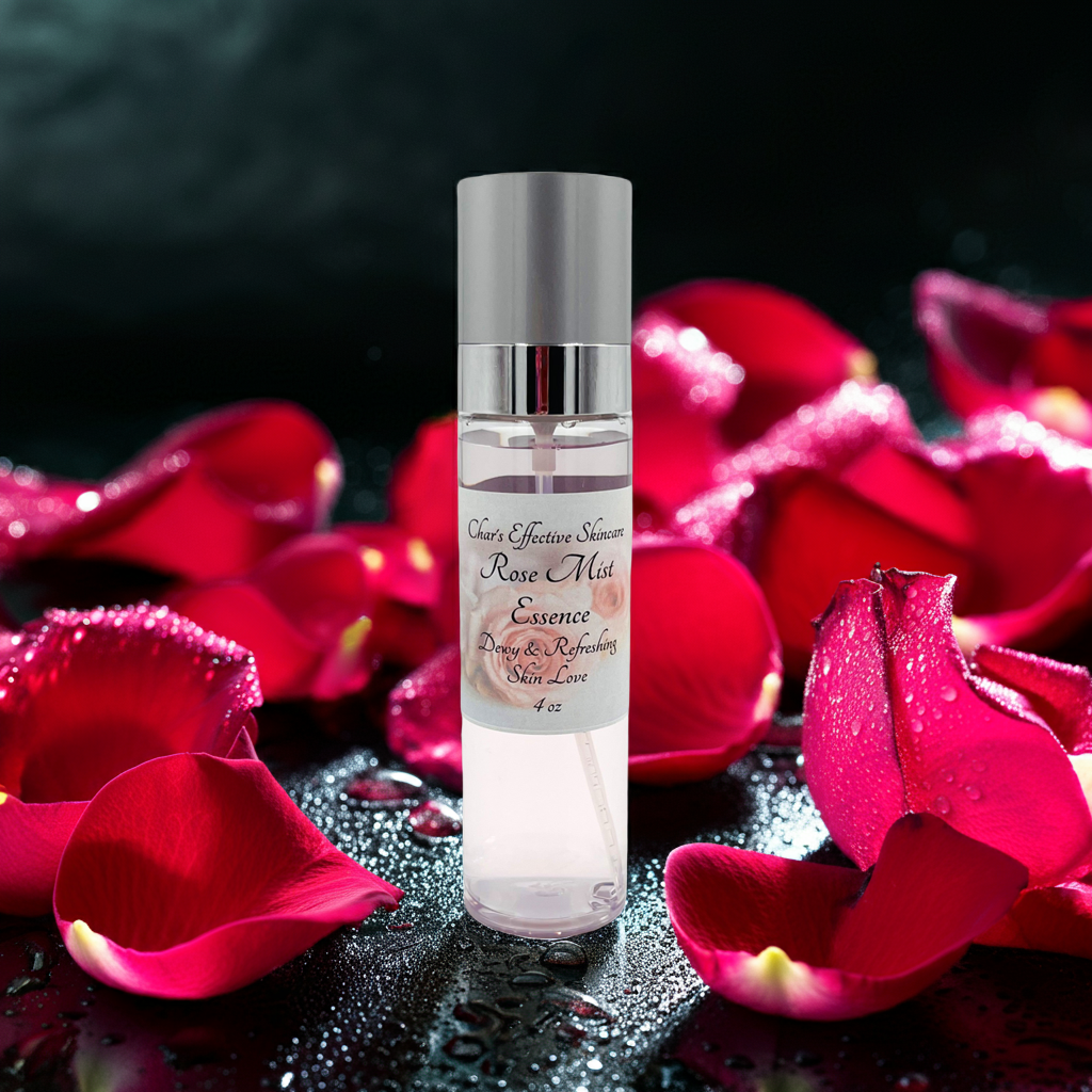 Rose Mist for Dewy Refreshed Skin (4 oz) – Char's Effectives!