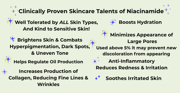 10% Niacinamide Serum with Hyaluronic and Antioxidants (2 oz Size)