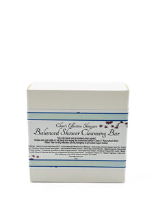 Balanced Cleanser Bar for the Shower/Gentle,Emollient, Velvety Foam/No SLS/Oat Protein ,Jojoba, Marula Oils/White Box /4.5 oz/Char's Effective Skin Care