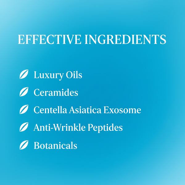 Effective Ingredients Chart - Cerulean Blue Final for Age-Defying Night Cream
