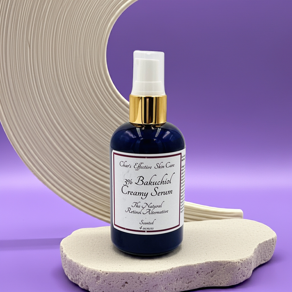 3% Bakuchiol Creamy Serum (Eco Large 4oz Size)