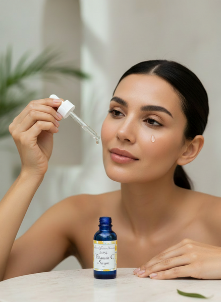 Vitamin C Serum Application - Adjusted